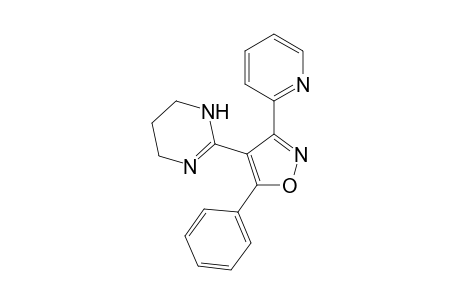 3-(2-Pyridinyl)-5-phenyl-4-(pyrimidin-2-yl)isoxazole