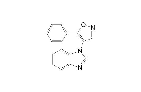 4-(1-benzimidazolyl)-5-phenylisoxazole
