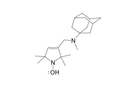 1-Oxyl-3-[N-methyl-N-(1-adamantyl)aminomethyl]-2,2,5,5-tetramethyl-3-pyrroline
