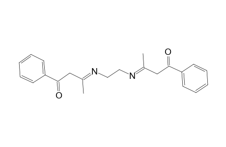1-Butanone, 3,3'-(1,2-ethanediyldinitrilo)bis[1-phenyl-