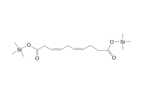 Dec-4,7-diene-1,10-dioic acid <Z,Z->, di-TMS (impure)