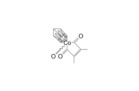/.eta.-5/-Cyclopentadienyl-(dimethyl-maleoyl) cobalt carbonyl