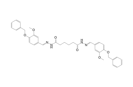 N'~1~,N'~6~-bis{(E)-[4-(benzyloxy)-3-methoxyphenyl]methylidene}hexanedihydrazide