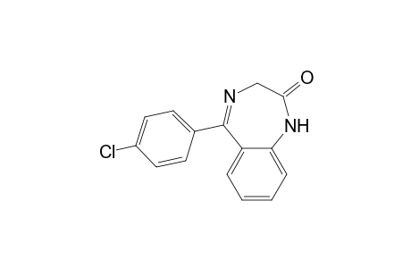 5-(4-Chlorophenyl)-1,3-dihydro-1,4-benzodiazepin-2-one