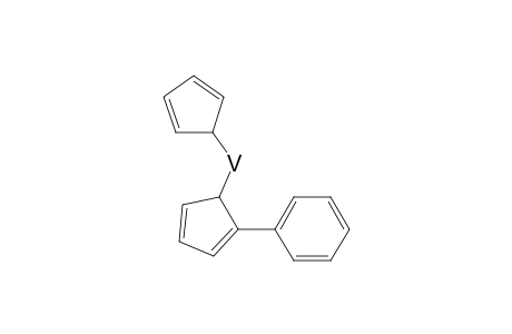 (Cyclopentadienyl)(phenylcyclopentadienyl)vanadium