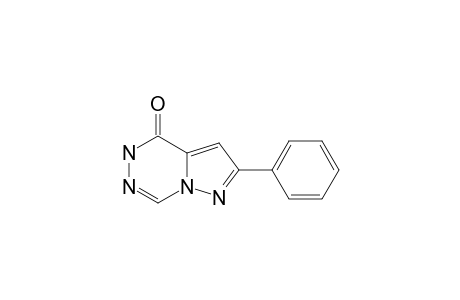2-PHENYL-4-OXO-5H-PYRAZOLO-[1,5-D]-[1,2,4]-TRIAZINE