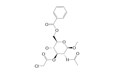 METHYL-2-ACETAMIDO-6-O-BENZOYL-3-O-CHLOROACETYL-2-DEOXY-BETA-D-GLUCOPYRANOSIDE