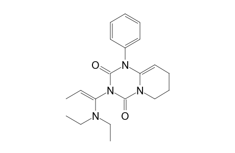 (E)-3-[1-(diethylamino)-1-propenyl]-7,8-dihydro-1-phenyl-6H-pyrido[1,2-a]-1,3,5-triazine-2,4(1H,3H)-dione