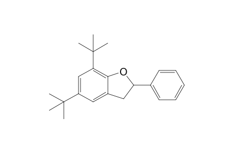 5,7-Ditert-butyl-2-phenyl-2,3-dihydro-1-benzofuran