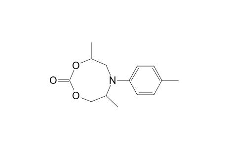 4,7-DIMETHYL-6-(4-TOLYL)-5,6,7,8-TETRAHYDRO-4H-1,3,6-DIOXAZOCIN-2-ONE