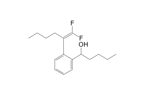 1-[o-(1-Butyl-2,2-difluorovinyl)phenyl]pentanol
