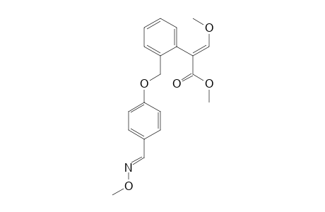 Benzeneacetic acid, 2-[[4-[(methoxyimino)methyl]phenoxy]methyl]-alpha-(methoxymethylene)-, methyl ester