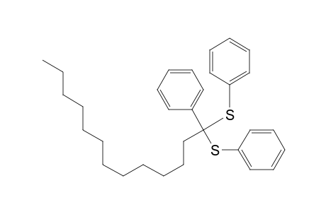 Benzene, 1,1'-[(1-phenyltridecylidene)bis(thio)]bis-