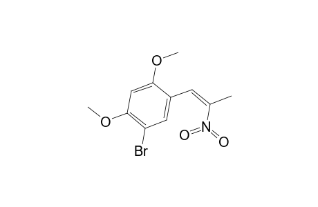 (Z)-1-Bromo-2,4-dimethoxy-5-(2-nitro-1-propenyl)benzene