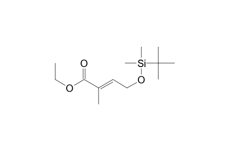 Ethyl (E)-4-[(t-butyl)dimethylsilyloxy]-2-methylbut-2-enoate