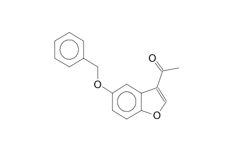 3-acetyl-5-benzyloxybenzofuran