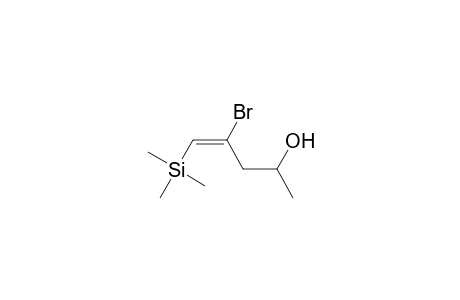 (E)-2-bromo-1-trimethylsilyl-1-penten-4-ol