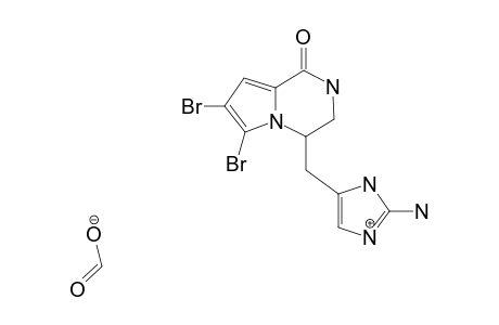 RAC-CYCLOOROIDIN;RAC-4-(2-AMINO-3H-IMIDAZOL-4-YLMETHYL)-6,7-DIBROMO-3,4-DIHYDRO-2H-PYRROLO-[1,2-A]-PYRAZIN-1-ONE