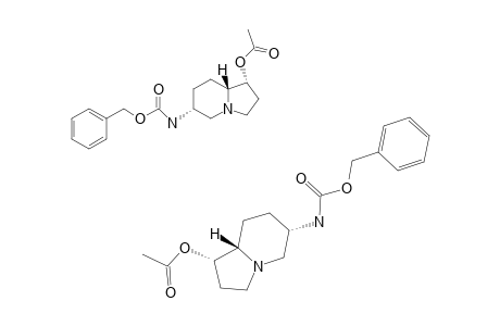 (1S,6S,8AS)-1-ACETOXY-6-ACETYLAMINOOCTAHYDROINDOLIZINE-(N-ACETYLSLAFRAMINE)