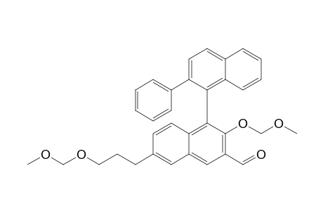 2-(Methoxymethoxy)-3-formyl-6-[3''-(methoxymethoxy)propyl]-2'-phenyl-1,1'-binaphthyl