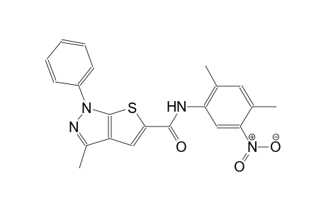 1H-thieno[2,3-c]pyrazole-5-carboxamide, N-(2,4-dimethyl-5-nitrophenyl)-3-methyl-1-phenyl-