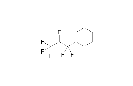 1,1,2,3,3,3-Hexakis(fluoranyl)propylcyclohexane