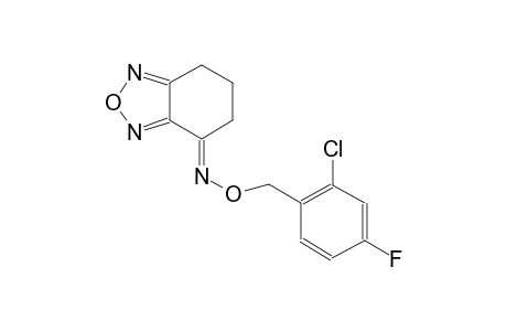 2,1,3-benzoxadiazol-4(5H)-one, 6,7-dihydro-, O-[(2-chloro-4-fluorophenyl)methyl]oxime, (4E)-