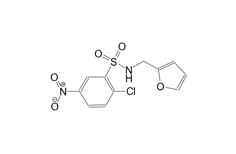 benzenesulfonamide, 2-chloro-N-(2-furanylmethyl)-5-nitro-