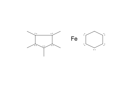 Iron, (.eta.-5-cyclohexadienyl)(.eta.-5-pentamethylcyclopentadienyl)-