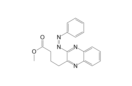 Methyl 4-(3-phenylazoquinoxalin-2-yl)butanoate