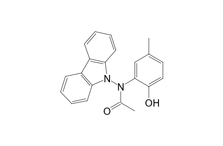 N-(9H-carbazol-9-yl)-N-(2-hydroxy-5-methylphenyl)acetamideamino]-4-methylphenyl Acetate