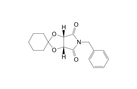 N-Benzyl-(3S,4R)-3,4-(cyclohexylidenedioxy)-2,5-pyrrolidinedione