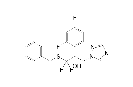 1-(benzylthio)-2-(2,4-difluorophenyl)-1,1-difluoro-3-(1,2,4-triazol-1-yl)propan-2-ol