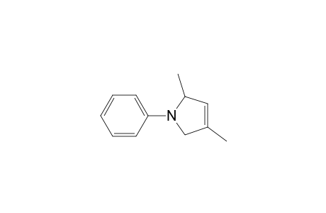 1H-Pyrrole, 2,5-dihydro-2,4-dimethyl-1-phenyl-