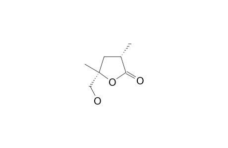 (3S,5S)-3,5-dimethyl-5-methylol-tetrahydrofuran-2-one