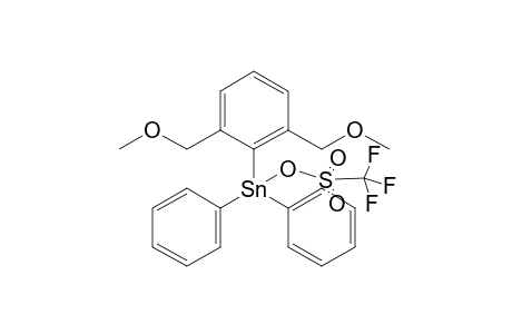 [2,6-Bis(methoxymethyl)phenyl]diphenyltin trifluoromethanesulfonate