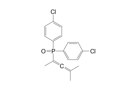 4-Methyl-2-[bis(4-chlorophenyl)phosphinyl]-2,3-pentadiene