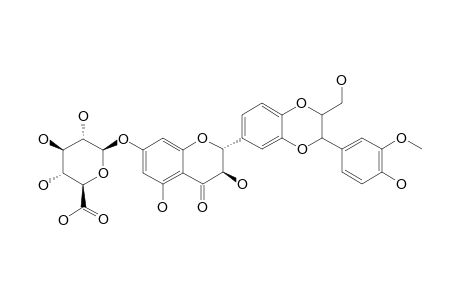 SILYBIN-7-O-BETA-D-GLUCURONOPYRANOSIDE