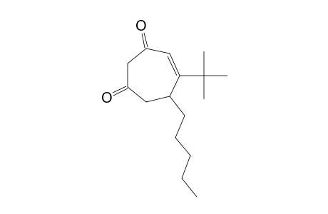 6-PENTYL-4-TERT.-BUTYL-CYCLOHEPT-4-EN-1,3-DIONE