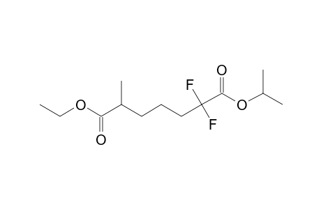 ISOPROPYL-2,2-DIFLUORO-6-METHYL-6-CARBETHOXYHEXANOATE