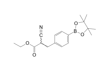 4-(2-Cyano-3-ethoxy-3-oxo-1-propen-1-yl)benzeneboronic acid pinacol ester