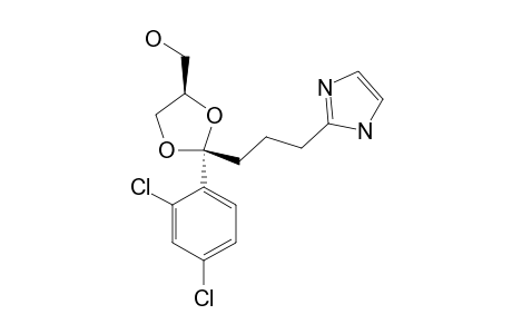 CIS-2-(2,5-DICHLOROPHENYL)-2-[3-(2-IMIDAZOLYL)-PROPYL]-4-(HYDROXYMETHYL)-1,3-DIOXOLANE