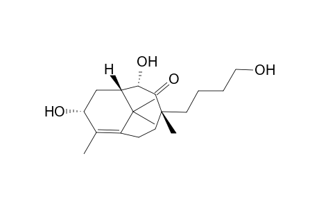 (1S,2S,4R,9R)-2,9-dihydroxy-4-(4-hydroxybutyl)-4,8,11,11-tetramethylbicyclo[5.3.1]undec-7-en-3-one