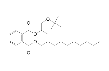 Phthalic acid, 1-tert-butoxyprop-2-yl decyl ester