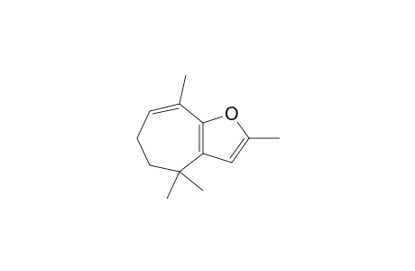 4H-Cyclohepta[b]furan, 5,6-dihydro-2,4,4,8-tetramethyl-
