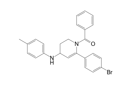 1-Benzoyl-6-(4-bromophenyl)-4-(4-methylphenyl)amino-1,2,3,4-tetrahydropyridine
