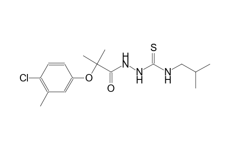 2-[2-(4-chloro-3-methylphenoxy)-2-methylpropanoyl]-N-isobutylhydrazinecarbothioamide