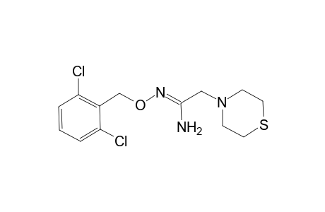 Thiomorpholine-4-acetamide, oxime, o-(2,6-dichlorobenzyl)-