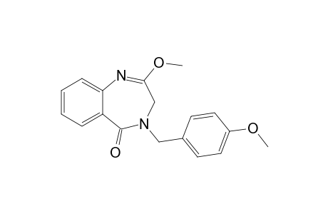2-Methoxy-4-(4-methoxybenzyl)-3,4-dihydrobenzo[e][1,4]diazepin-5-one