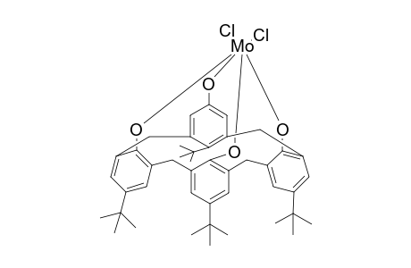 [(p-tert-Butyltetraoxygencalix[4]arene)dichloromolylbdenum] complex
